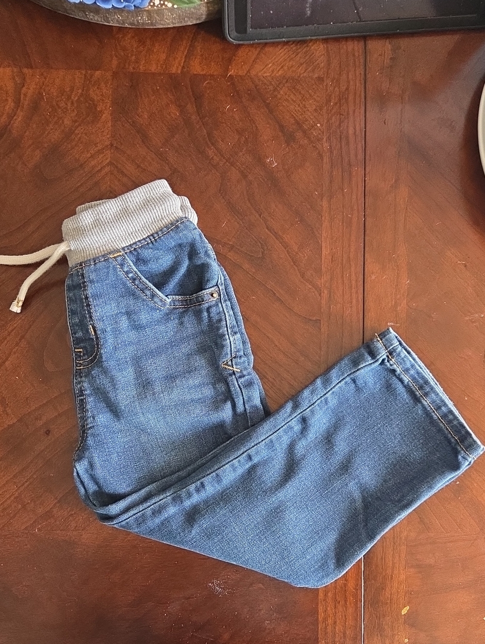 Cat & Jack Toddler Blue Relaxed Denim Jogger Jeans